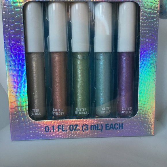 Glitter Lip Transformers Toppers Lip Gloss 5 PC - Picture 3 of 4